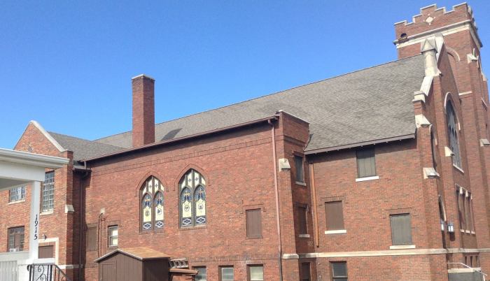 Church roofs Architectural shingles